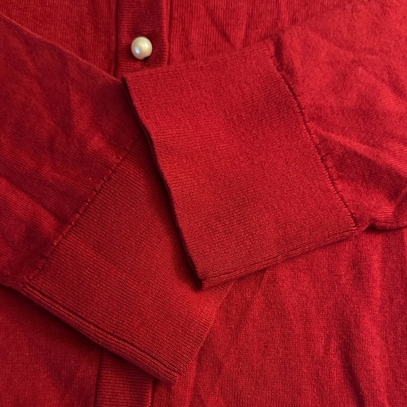 kate spade Red Embellished Cardigan - Picture 4 of 10